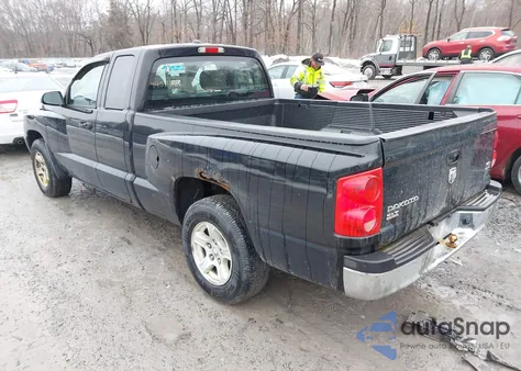 2005 Dodge Dakota Slt из США, поврежденный, VIN 1D7HW42NX5S215078